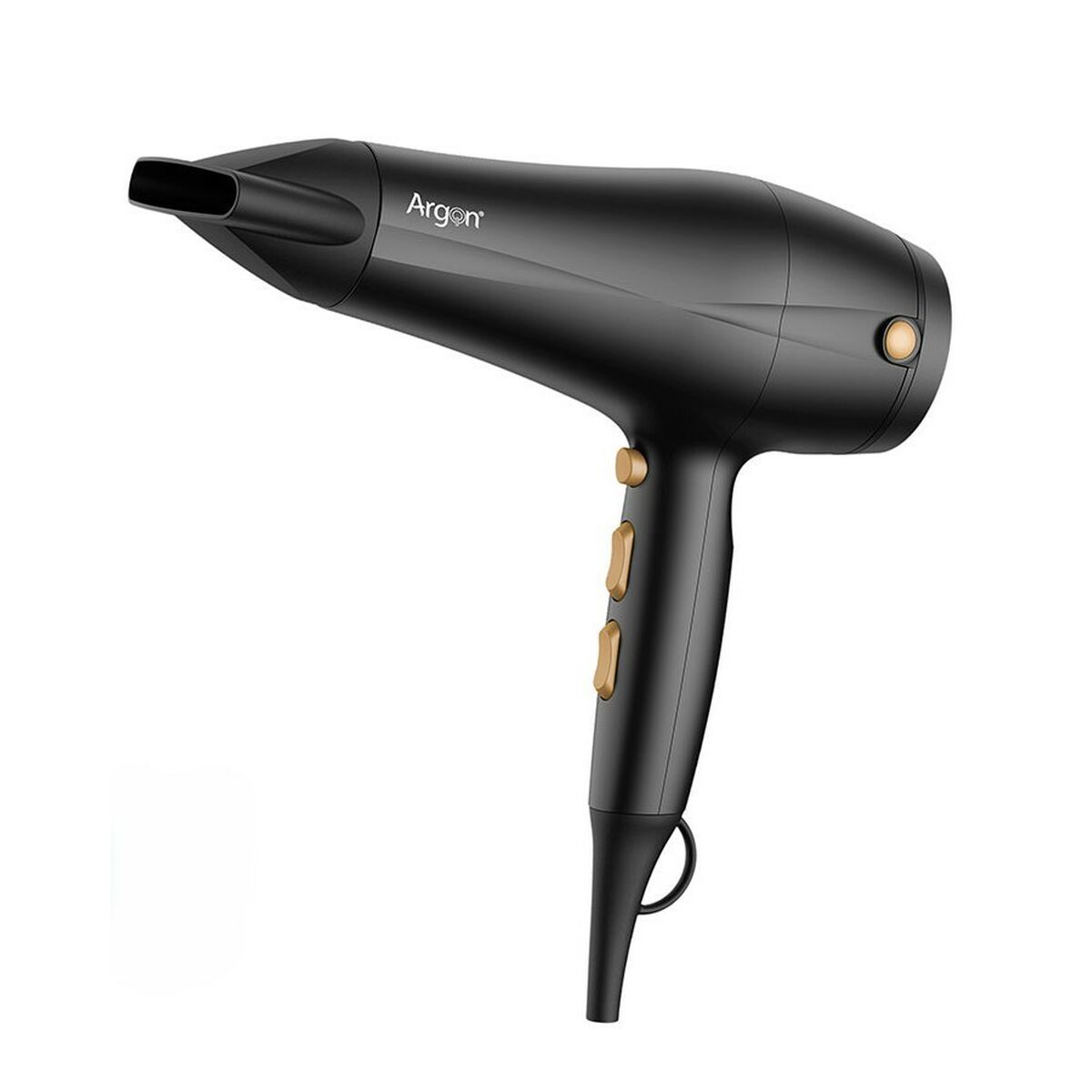 Hairdryer Argon Black Golden 2400 W