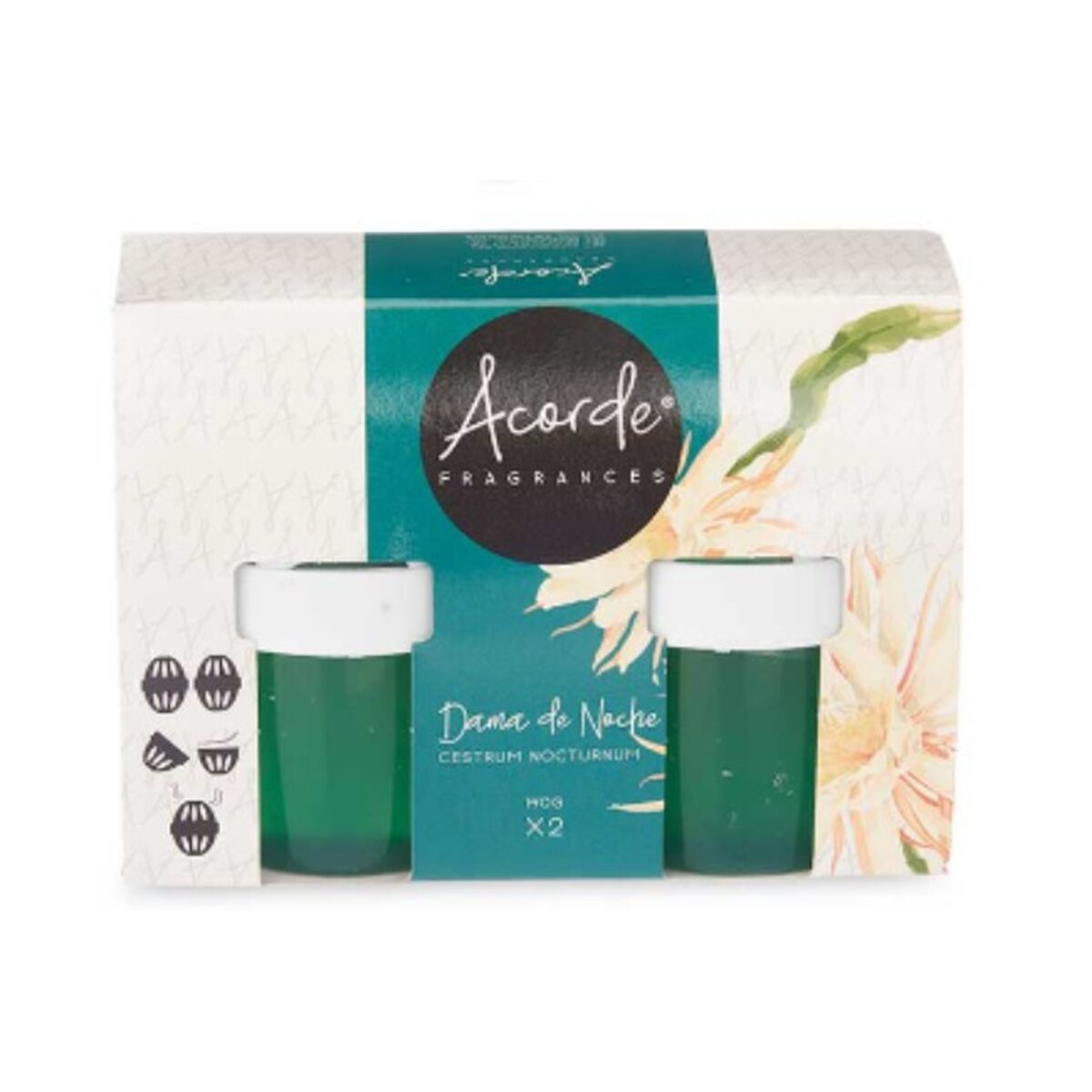 Air Freshener Set Acorde Lady of the night 2 Pieces (12 Units)