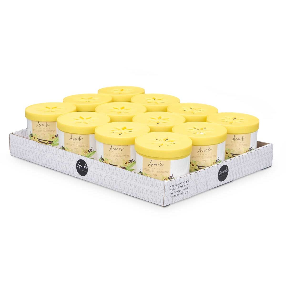 Air Freshener Acorde Vanilla 190 g (12 Units)