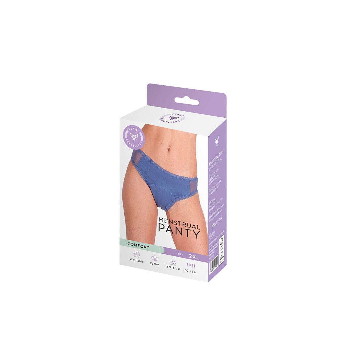 Menstrual panties Femme Republique Blue Menstrual panties Femme Republique Blue