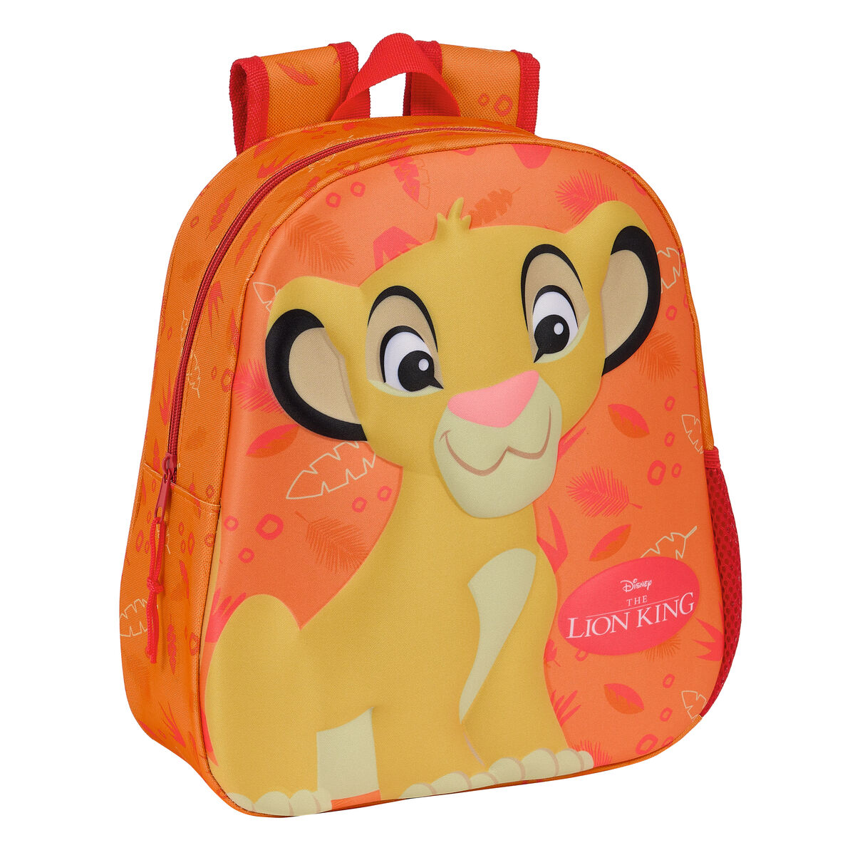 3D Child bag The Lion King Orange 27 x 33 x 10 cm 3D Child bag The Lion King Orange 27 x 33 x 10 cm