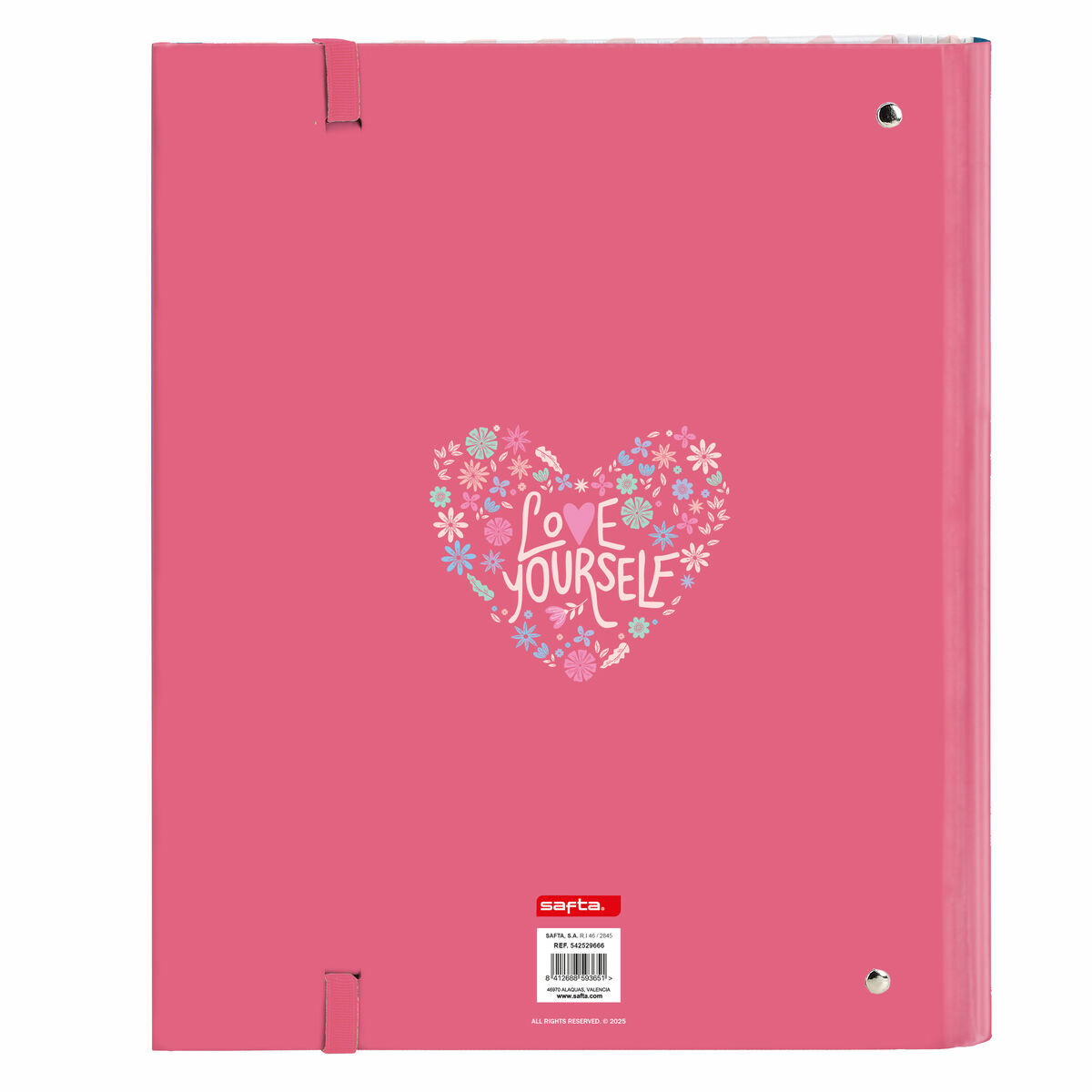 Ring binder Safta Feeling Multicolour 27 x 32 x 3.5 cm