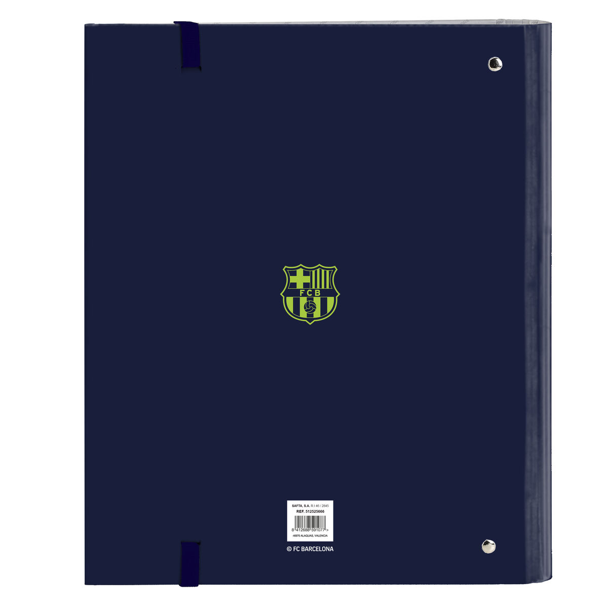 Ring binder F.C. Barcelona Navy Blue 27 x 32 x 3.5 cm
