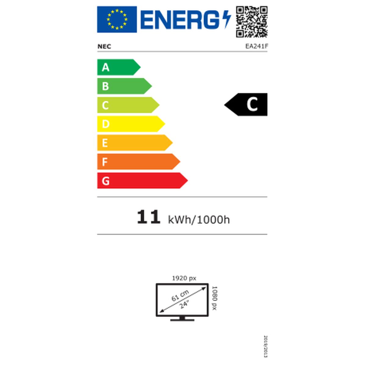 Monitor NEC EA241F IPS LED Full HD 24″ 1920 x 1080 px