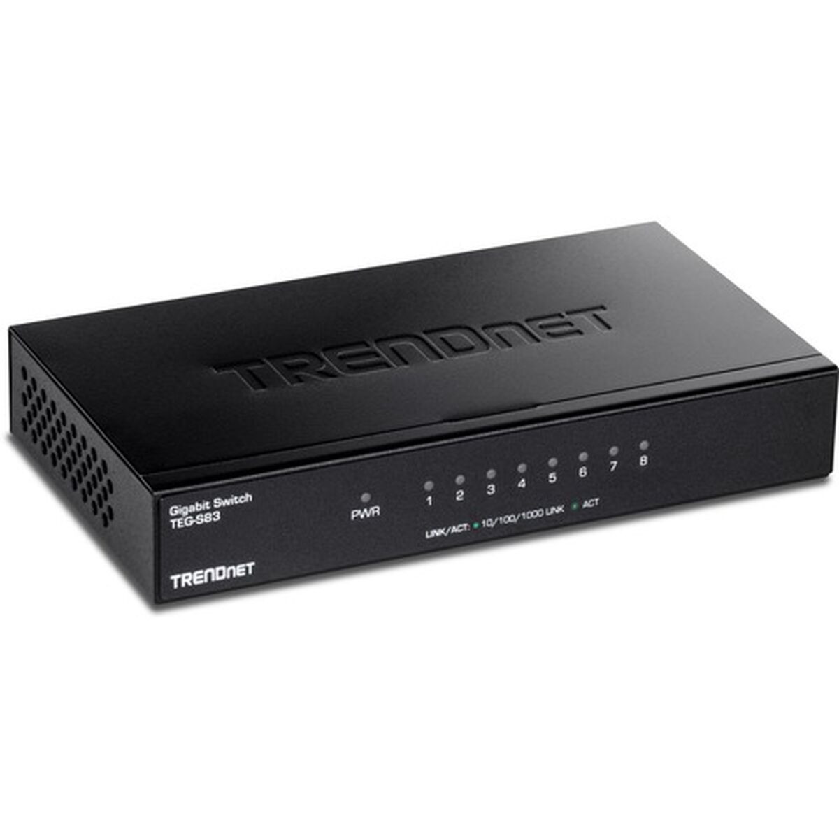Switch Trendnet TEG-S83 Black Switch Trendnet TEG-S83 Black