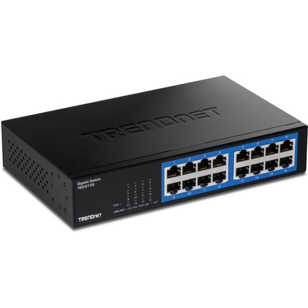 Switch Trendnet TEG-S17D Black Switch Trendnet TEG-S17D Black