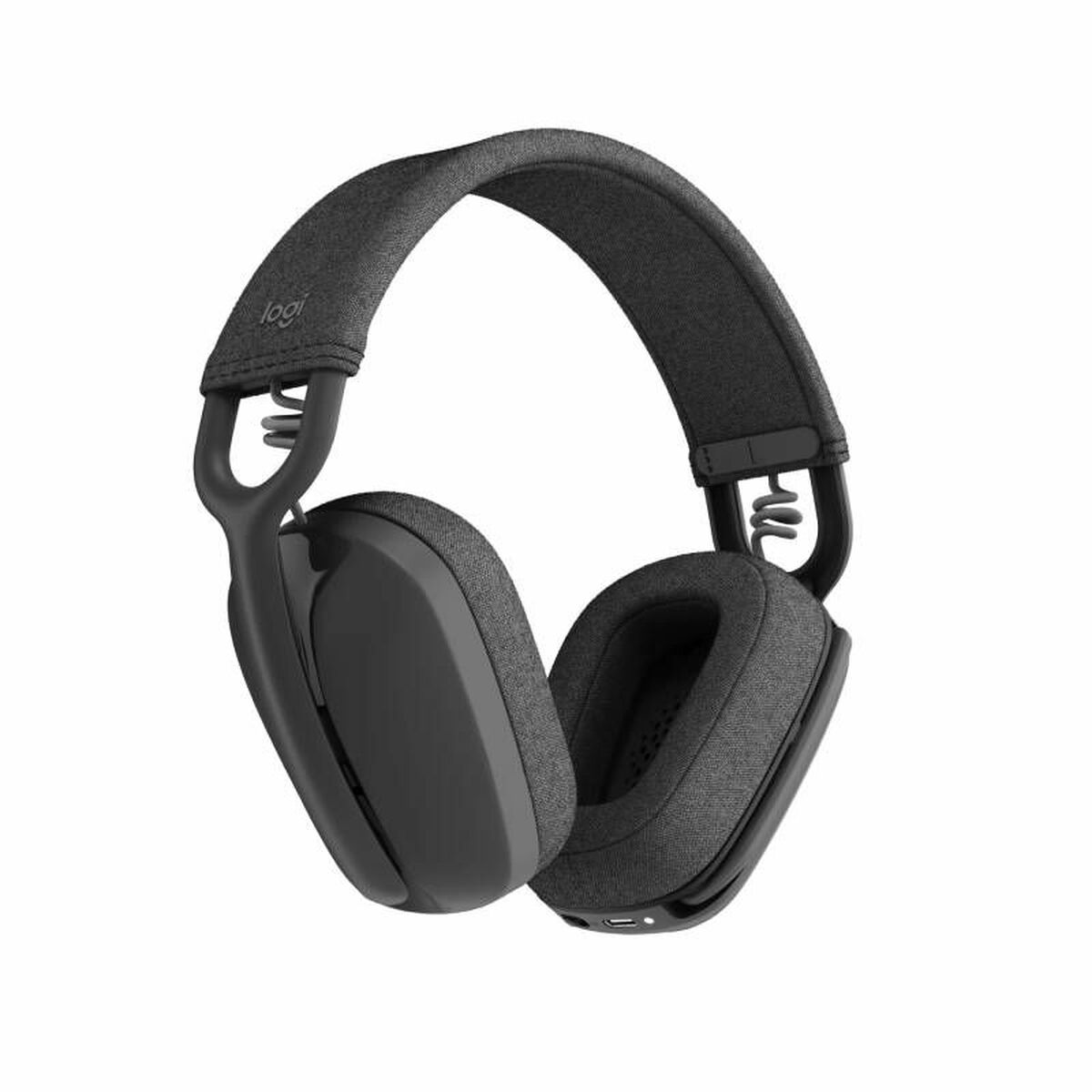 Bluetooth Headphones Logitech Zone Vibe Grey Graphite Bluetooth Headphones Logitech Zone Vibe Grey Graphite