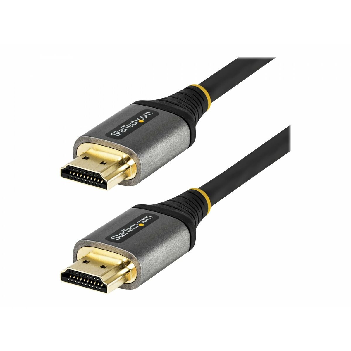 High Speed HDMI Cable Startech HDMM21V50CM 50 cm Black Grey High Speed HDMI Cable Startech HDMM21V50CM 50 cm Black Grey