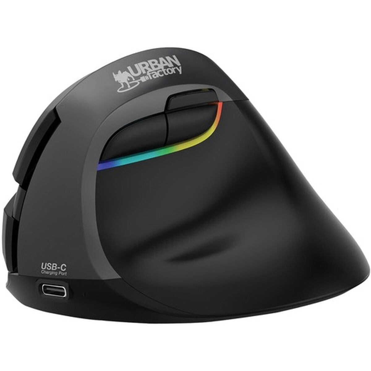 Wireless Mouse Urban Factory ERGO PRO 4000 dpi Black Wireless Mouse Urban Factory ERGO PRO 4000 dpi Black