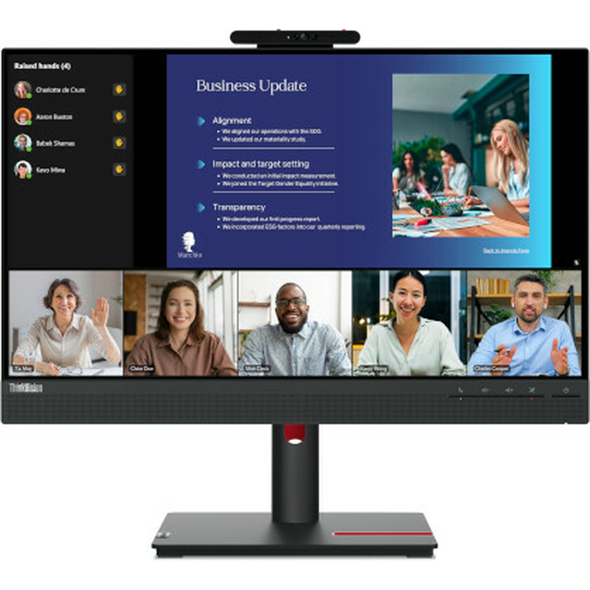 Monitor Lenovo ThinkVision T24V-30 23,8″ LED 75 Hz 50-60  Hz