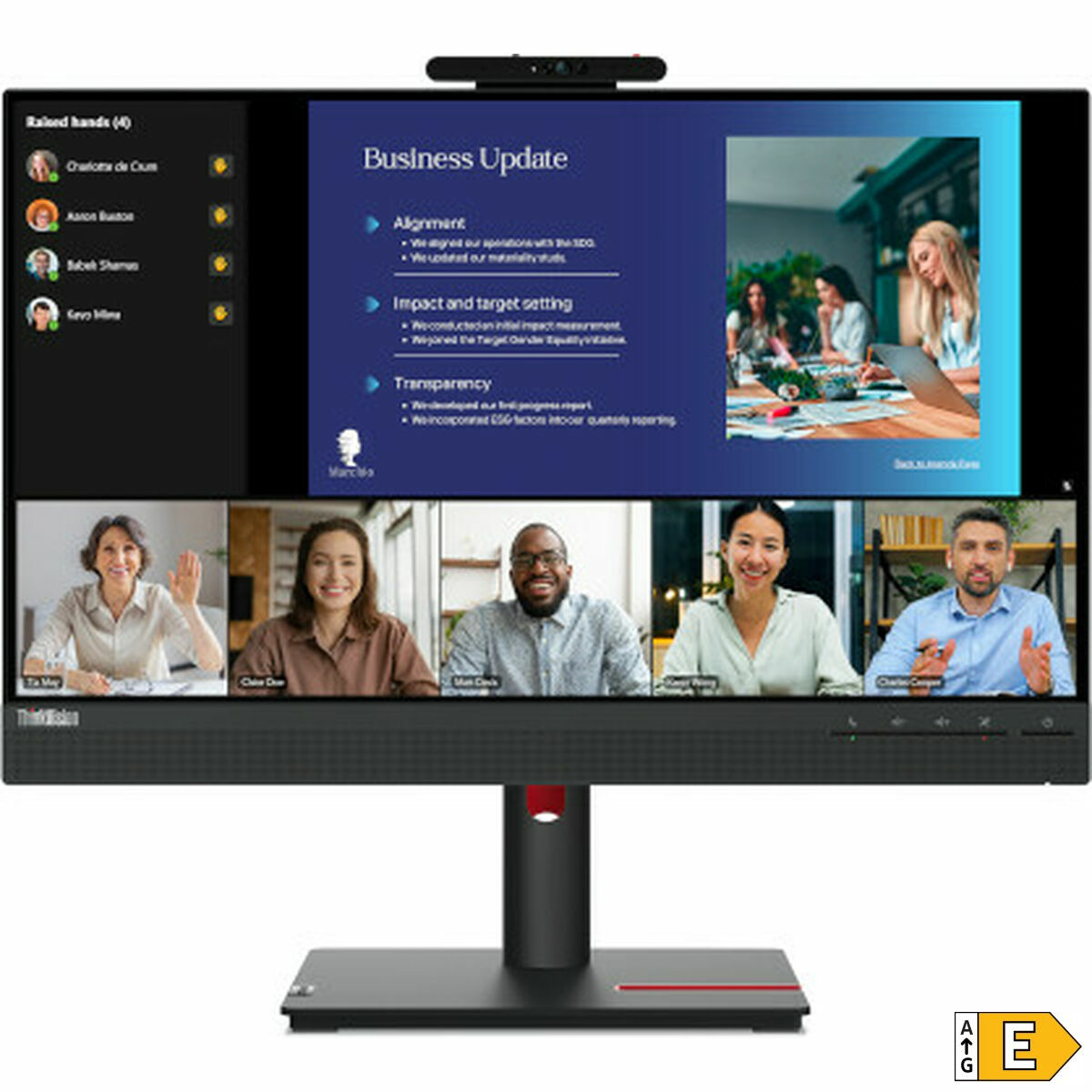 Monitor Lenovo ThinkVision T24V-30 23,8″ LED 75 Hz 50-60  Hz