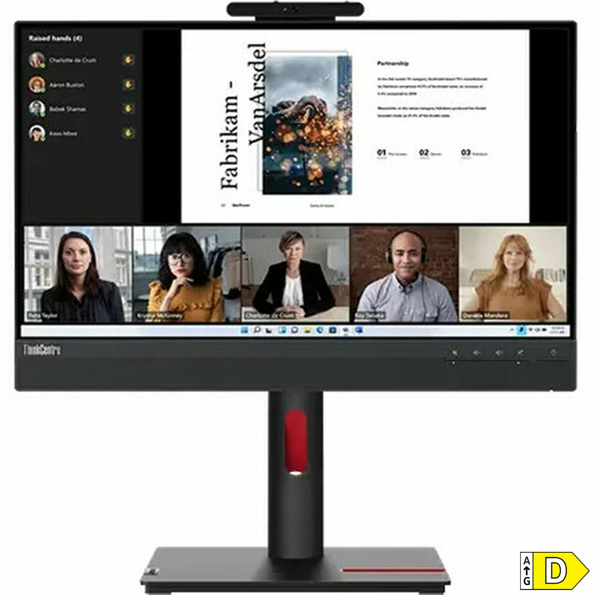 Monitor Lenovo ThinkCentre Tiny-In-One 22 Gen 5 Full HD 21,5″ 60 Hz