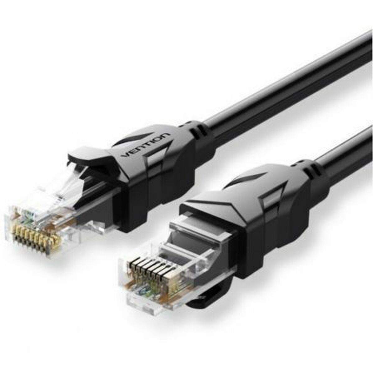 UTP Category 6 Rigid Network Cable Vention IBEBU Black