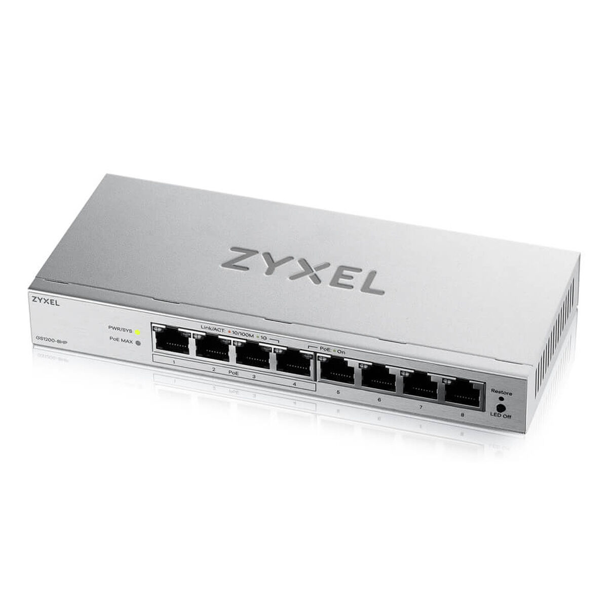 Switch ZyXEL GS1200-8HPV3-EU0101F