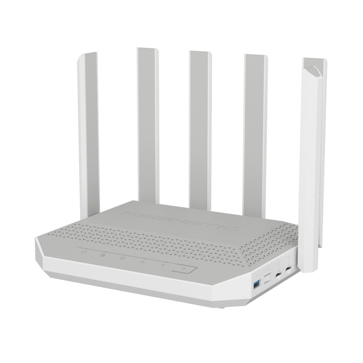 Router Keenetic KN-4110-01-EU White Grey USB 2.0 Ethernet LAN Wi-Fi 6 GHz