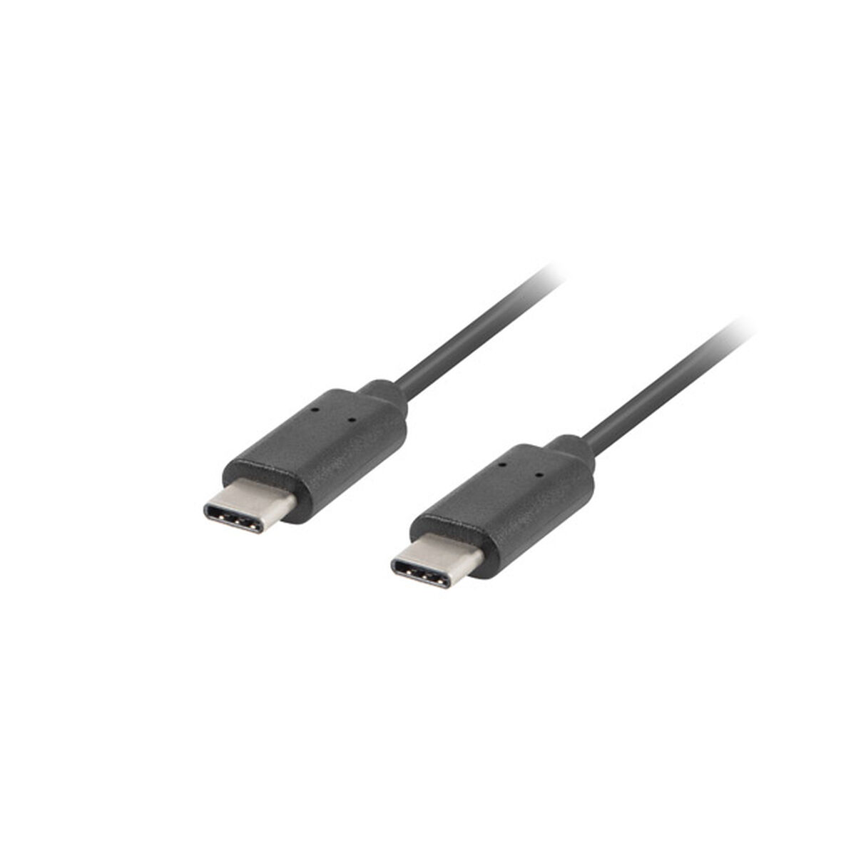 Cable USB C Lanberg 1,2 m Black Cable USB C Lanberg 1,2 m Black