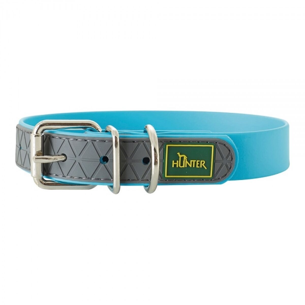 Dog collar Hunter Convenience Turquoise (38-46 cm) Dog collar Hunter Convenience Turquoise (38-46 cm)