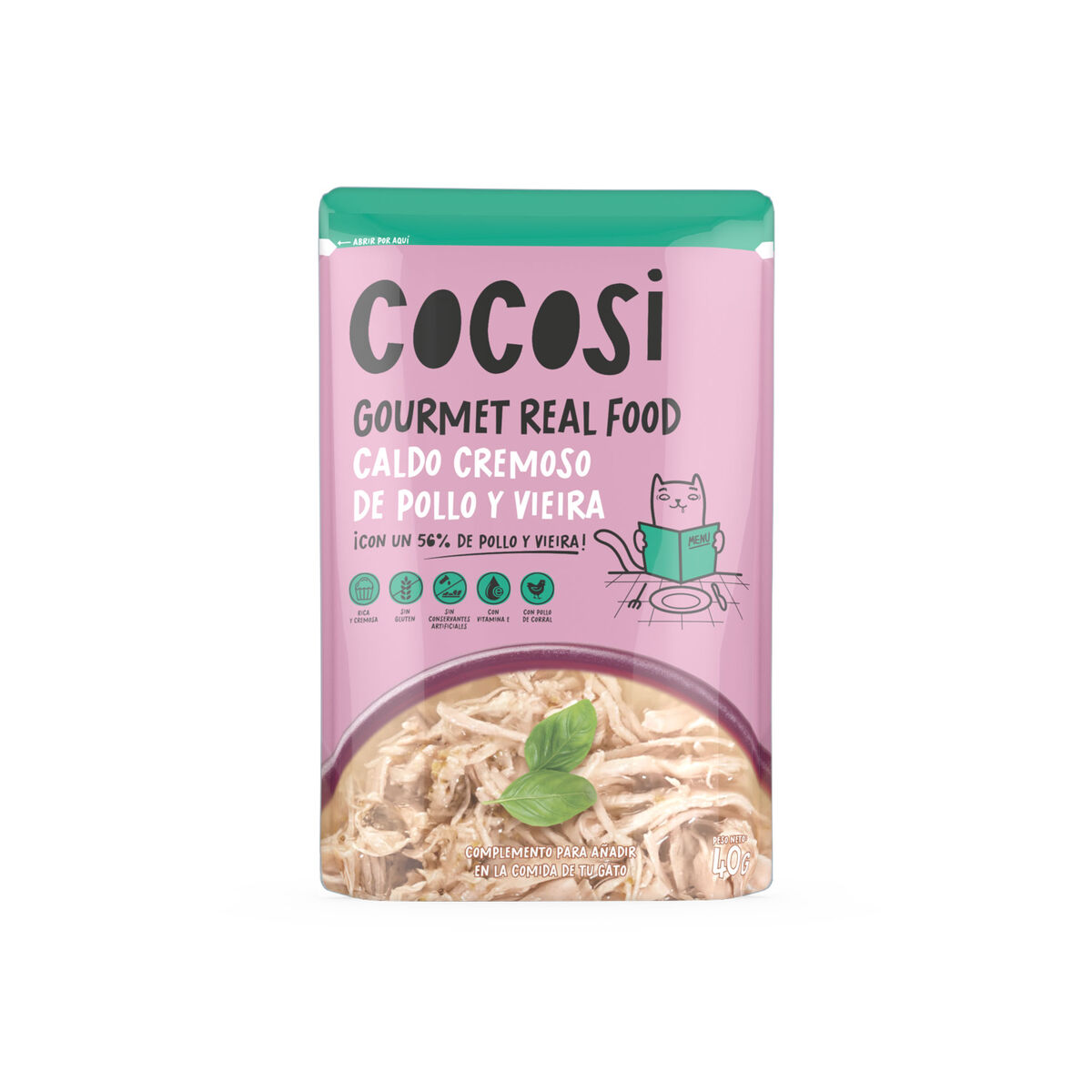 Cat food Cocosi Gourmet Real Food 40 g 12 Units