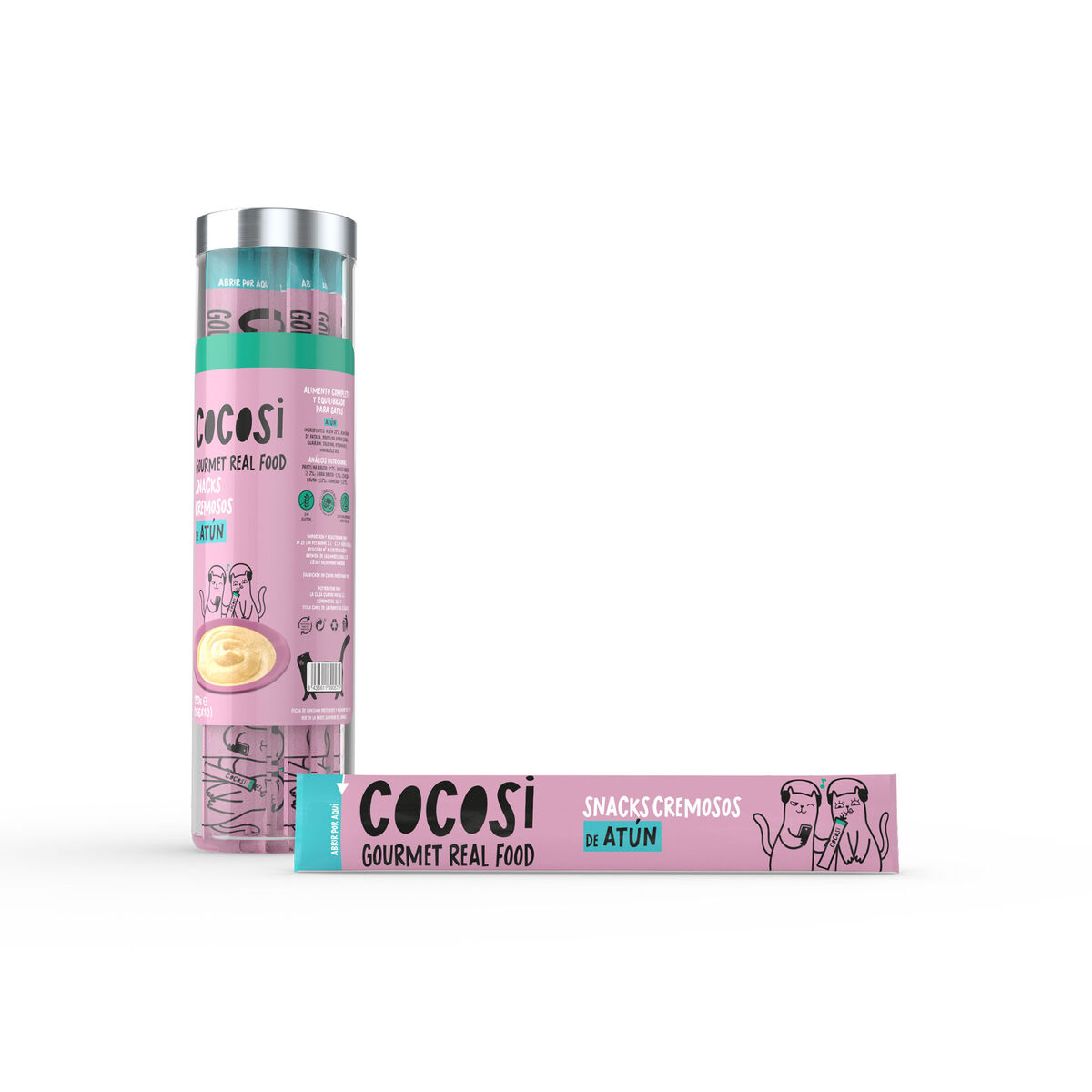 Snacks Cocosi Gourmet Real Food Tuna 10 Pieces (8 Units)