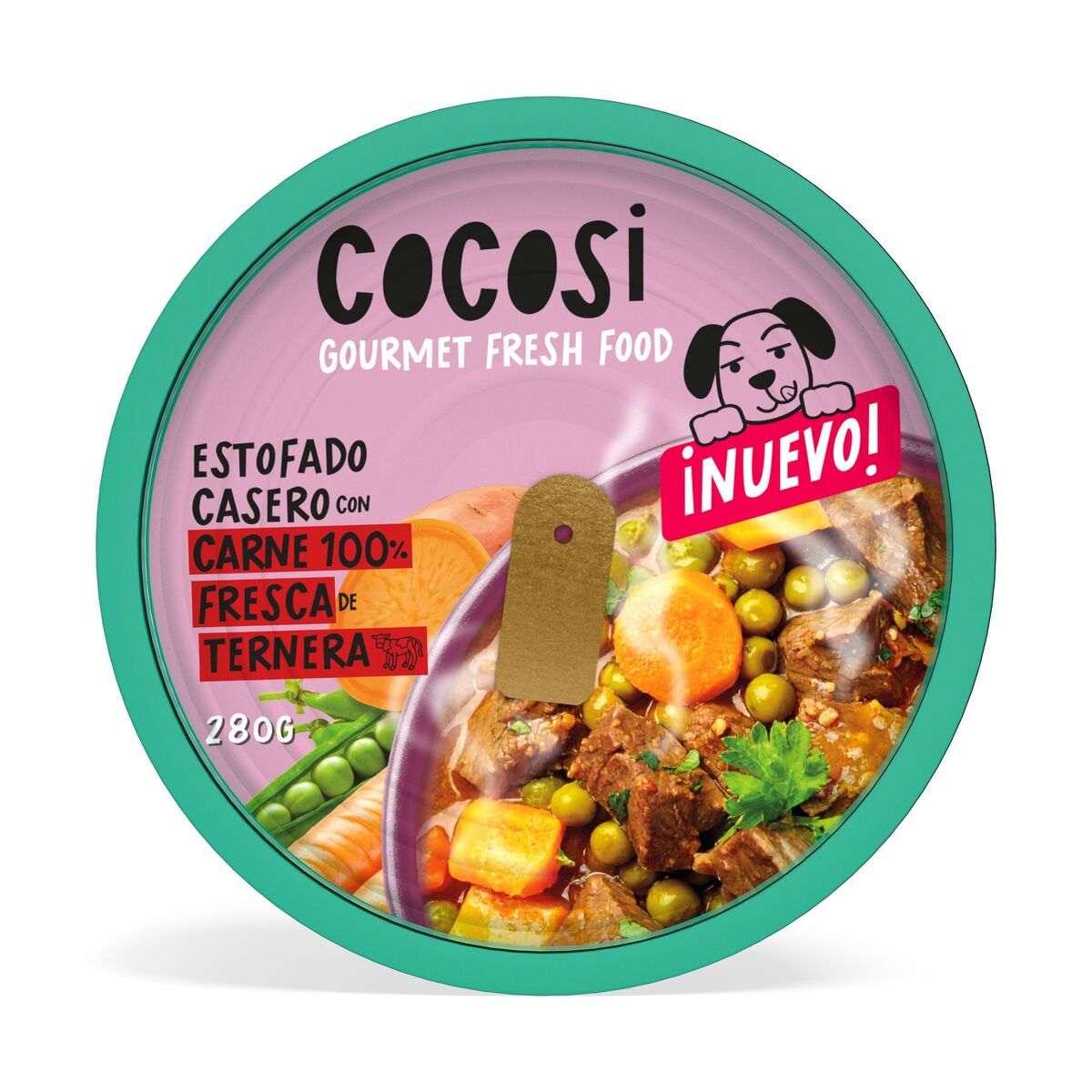 Wet food Cocosi ESTOFADO CASERO Beef 280 g 9Units Wet food Cocosi ESTOFADO CASERO Beef 280 g 9Units