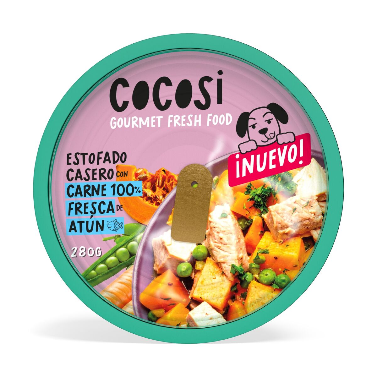 Wet food Cocosi ESTOFADO CASERO Tuna 280 g 9Units Wet food Cocosi ESTOFADO CASERO Tuna 280 g 9Units