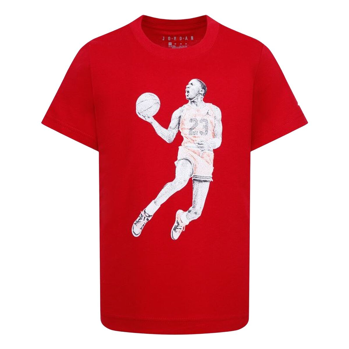 Child’s Short Sleeve T-Shirt Jordan Air Jordan Dots Ss Red Child’s Short Sleeve T-Shirt Jordan Air Jordan Dots Ss Red