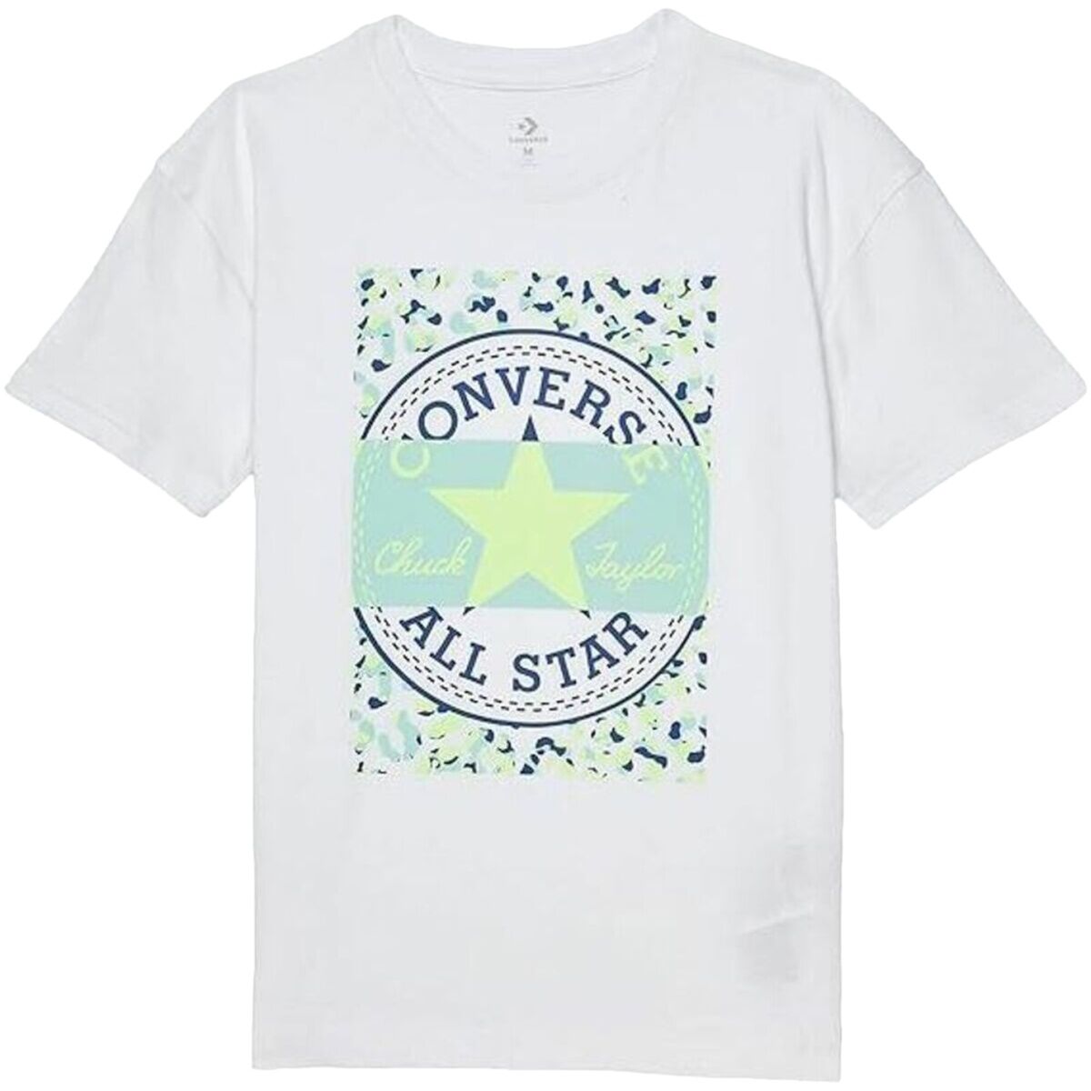 Child’s Short Sleeve T-Shirt Converse Boyfriend Graphicrt White Child’s Short Sleeve T-Shirt Converse Boyfriend Graphicrt White