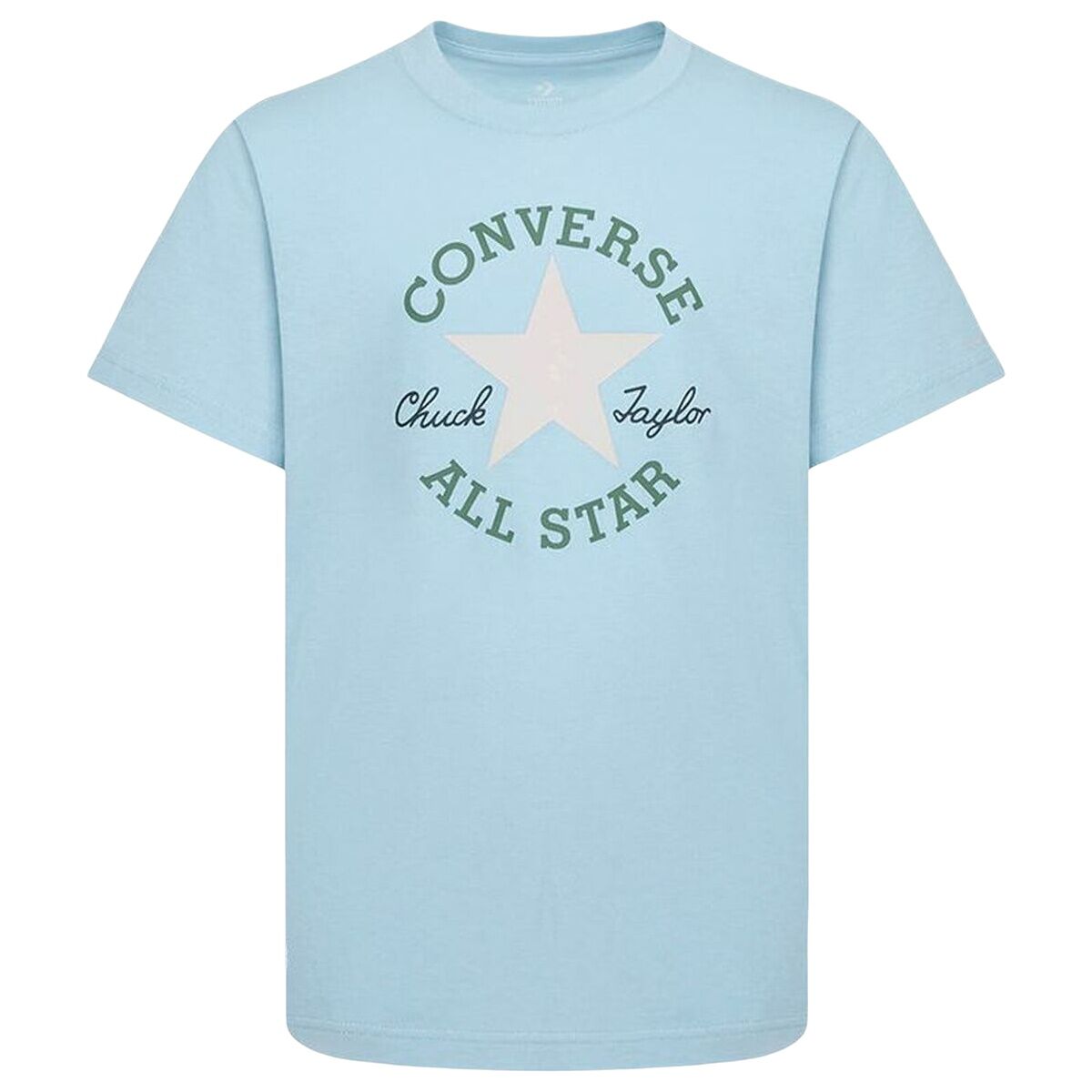 Child’s Short Sleeve T-Shirt Converse Sustainable Core Sse Sky blue