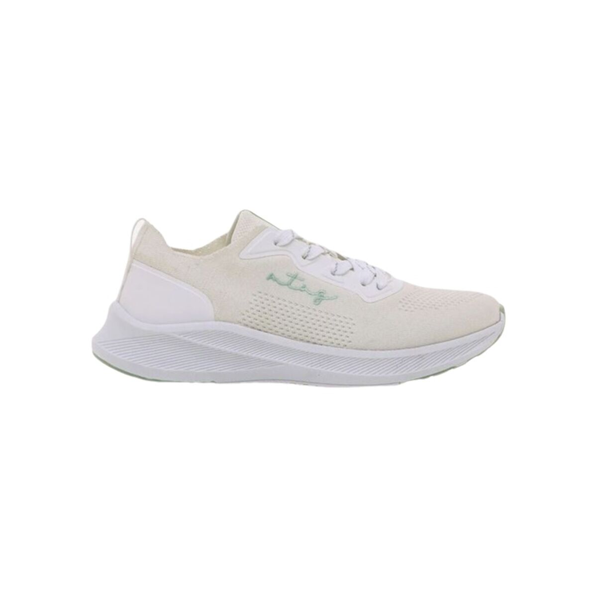 Women’s casual trainers Mustang Somo White Beige