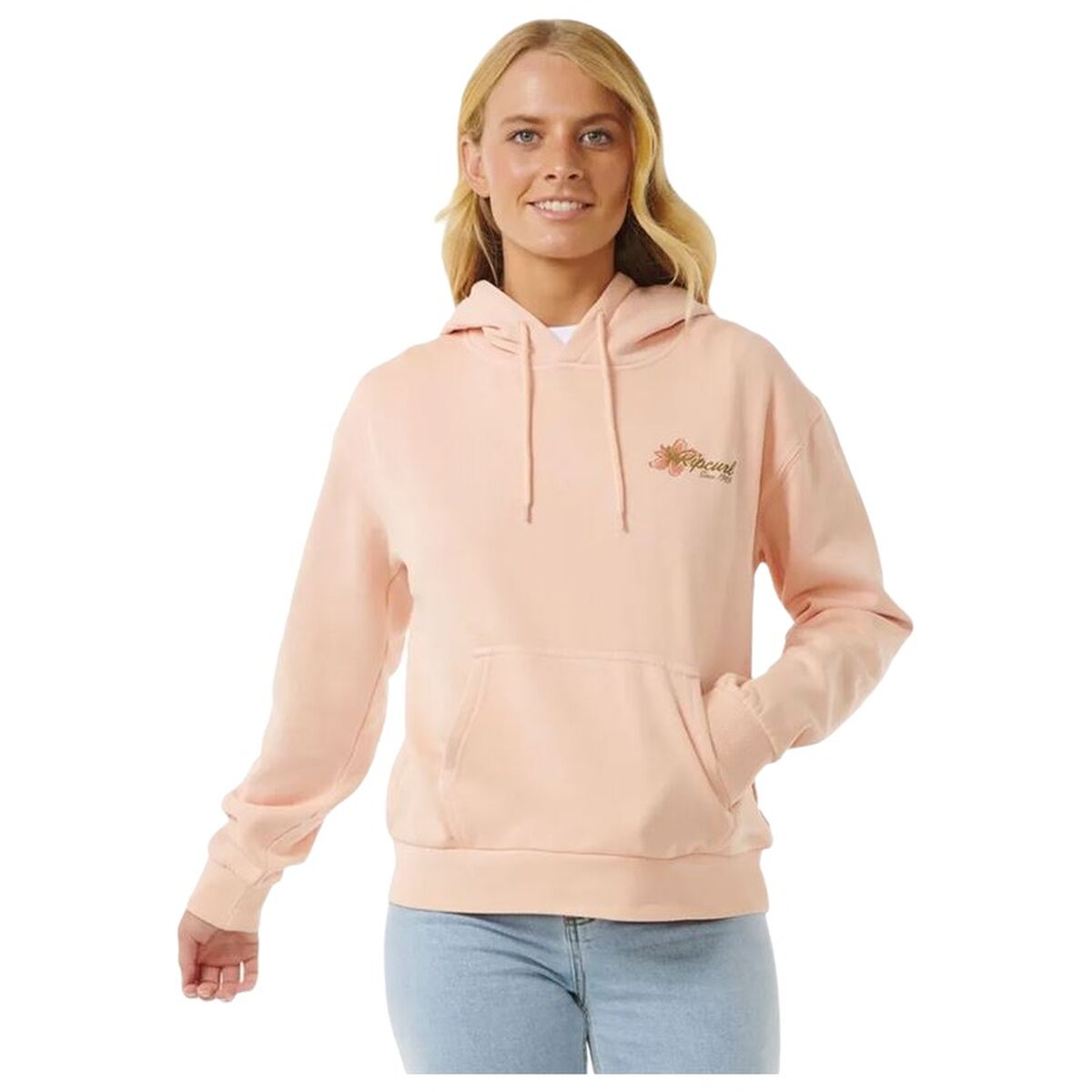 Womens Hoodie Rip Curl Wild Bloom Yellow