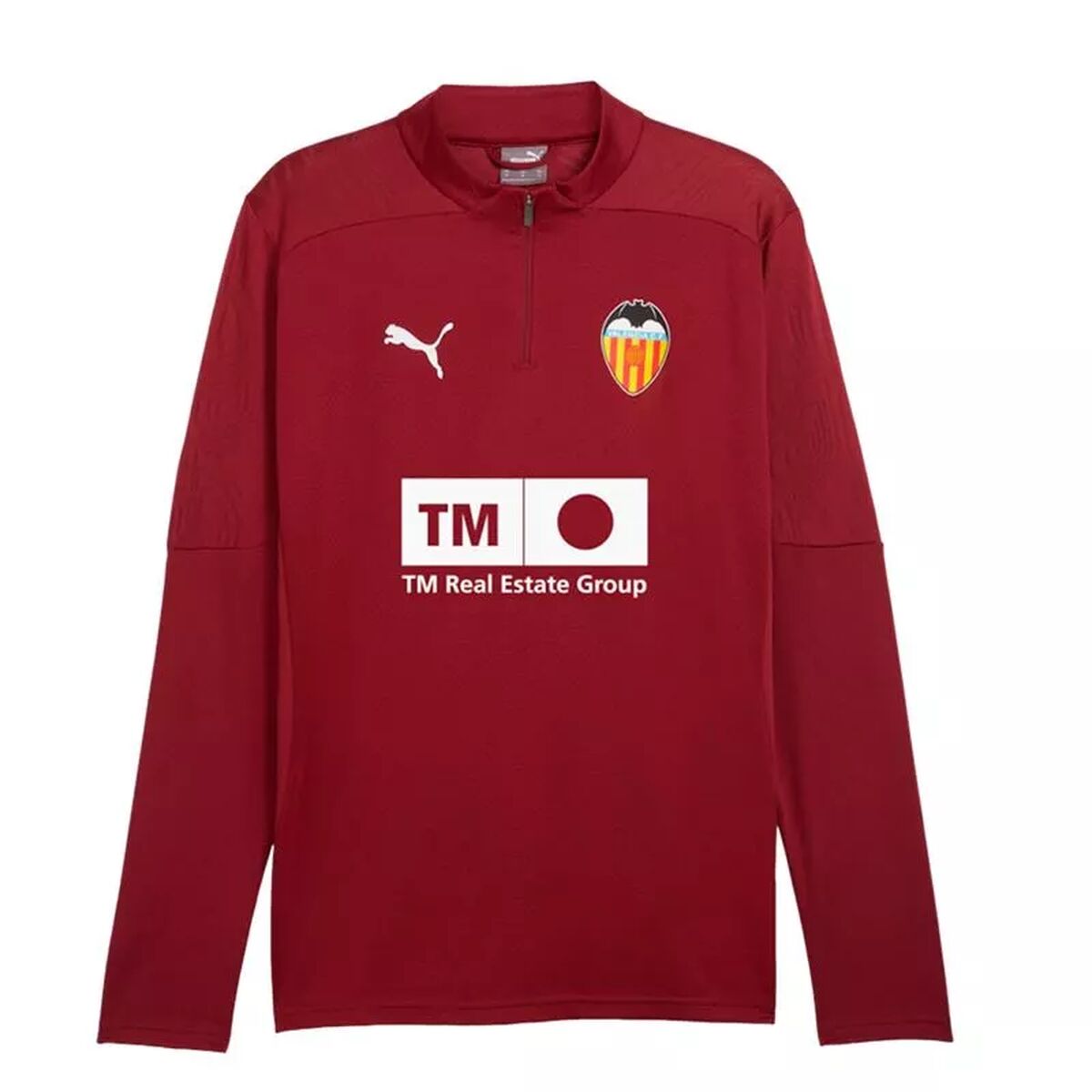 Training Sweatshirt for Adults Puma Valencia CF 24/25 Training White Training Sweatshirt for Adults Puma Valencia CF 24/25 Training White