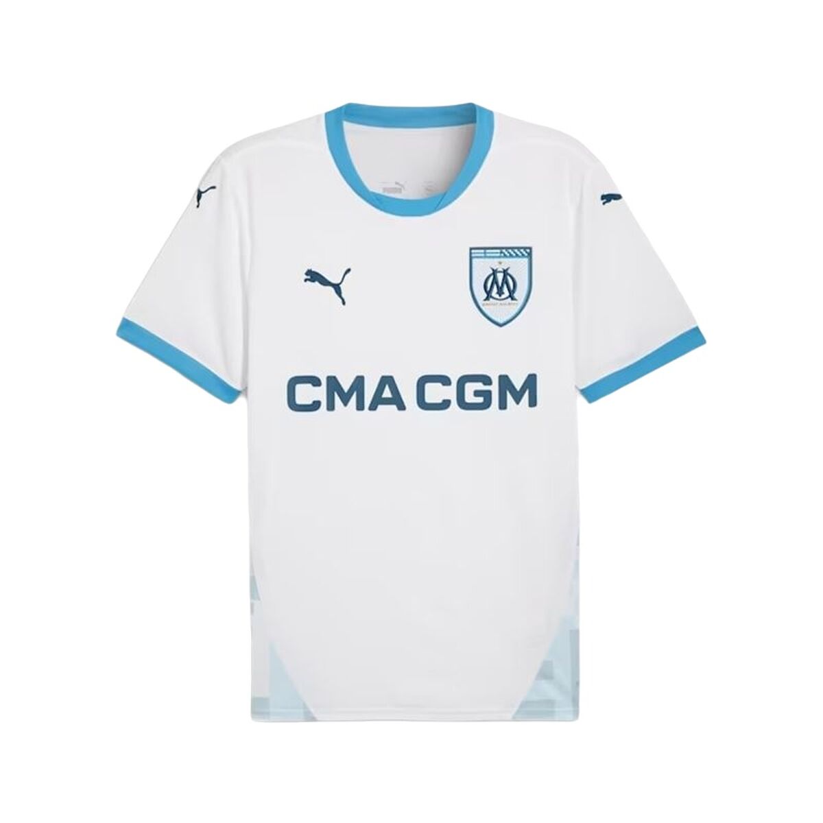 Men’s Short-sleeved Football Shirt Puma Olympique de Marseille Home 24/25 Men’s Short-sleeved Football Shirt Puma Olympique de Marseille Home 24/25
