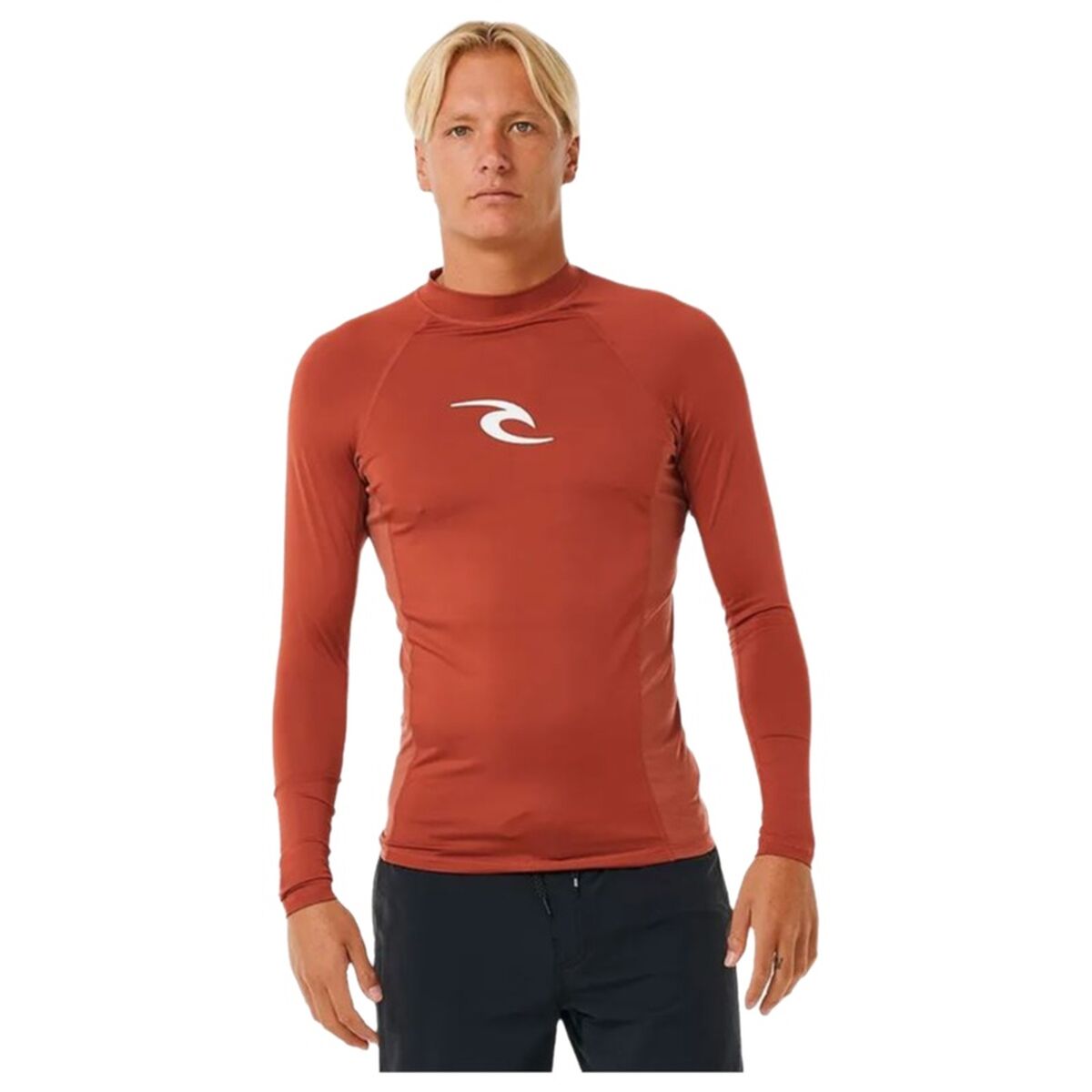 Bathing T-shirt Rip Curl Waves Upf Perf L/S Red Surf Bathing T-shirt Rip Curl Waves Upf Perf L/S Red Surf