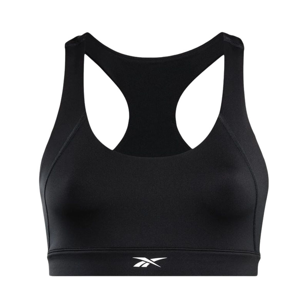 Sports Bra Reebok Train Racer Black Sports Bra Reebok Train Racer Black