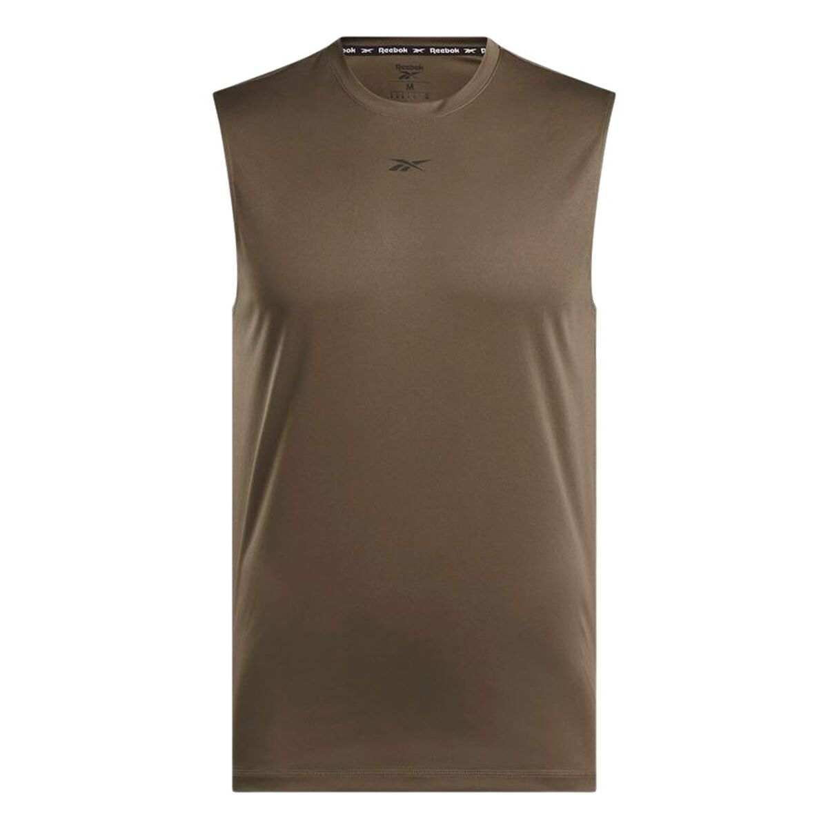 Men’s Sleeveless T-shirt Reebok Id Train Slvls Tech Brown Men’s Sleeveless T-shirt Reebok Id Train Slvls Tech Brown