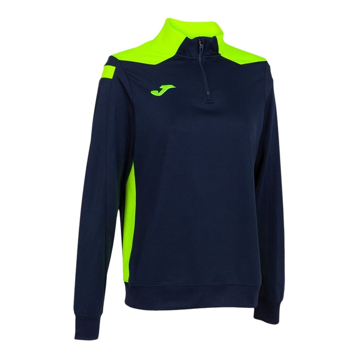 Womens Sweatshirt without Hood Joma Sport Championship VI Navy Blue