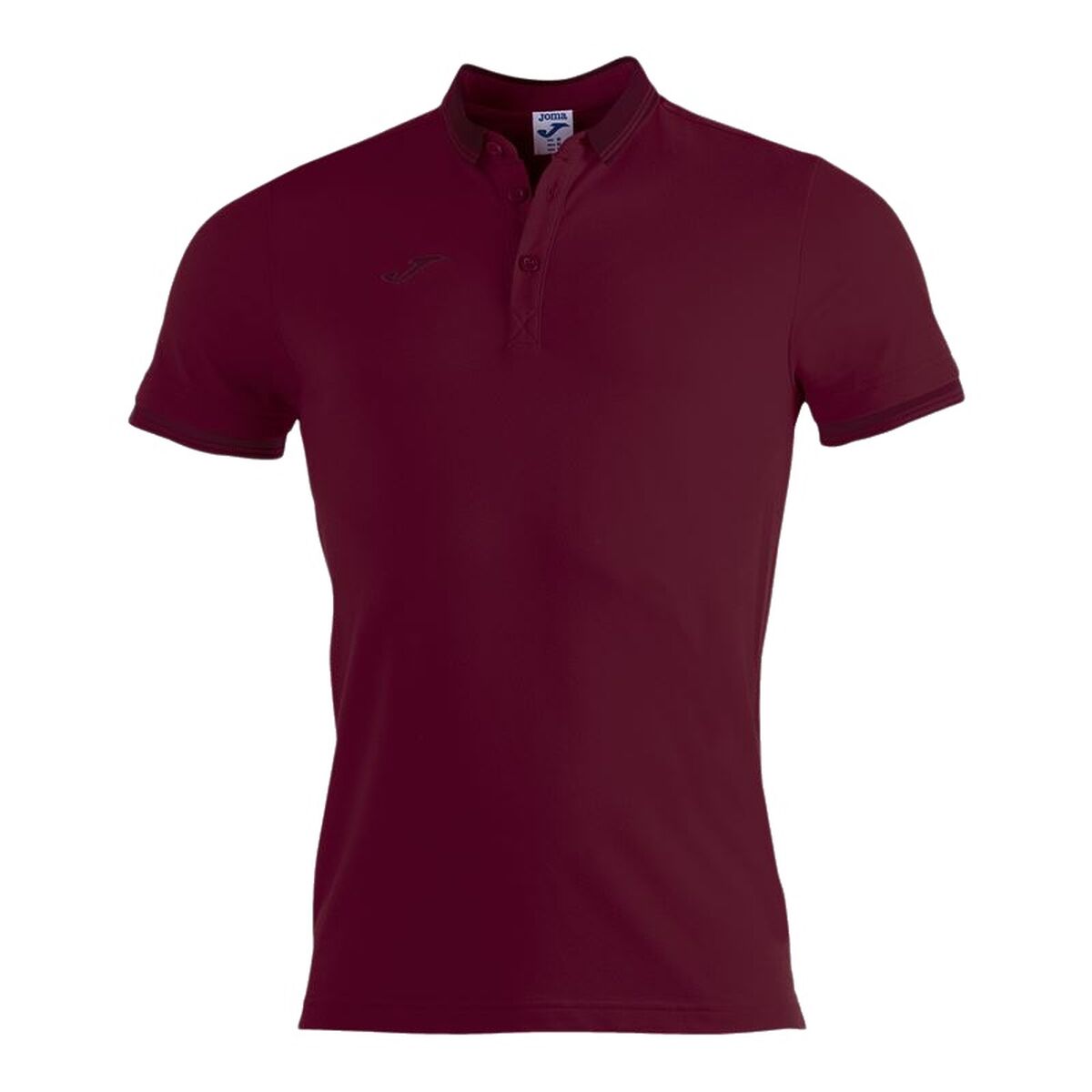 Mens Short Sleeve Polo Shirt Joma Sport Bali II Maroon L Mens Short Sleeve Polo Shirt Joma Sport Bali II Maroon L