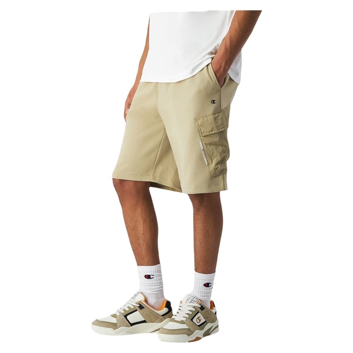 Men’s Shorts Champion 220832-MS093 Beige (L) Men’s Shorts Champion 220832-MS093 Beige (L)