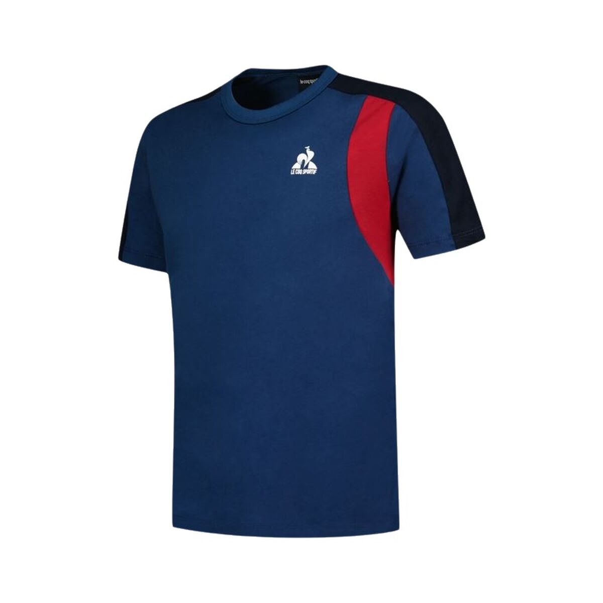 Child’s Short Sleeve T-Shirt Le coq sportif Ess N°1 Enfant Black Navy Blue Child’s Short Sleeve T-Shirt Le coq sportif Ess N°1 Enfant Black Navy Blue