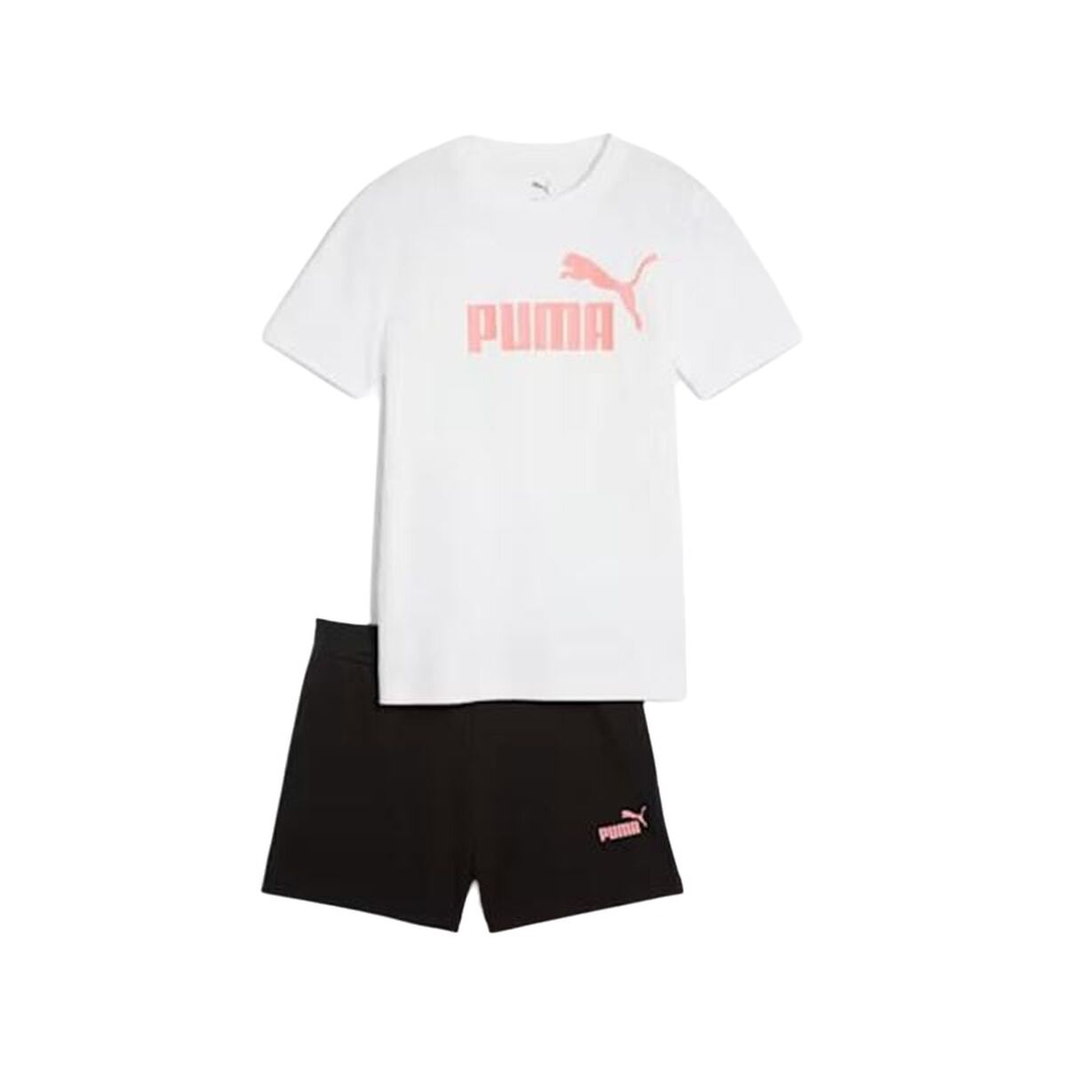 Children’s Sports Outfit Puma Essentials No.1 Logo An White