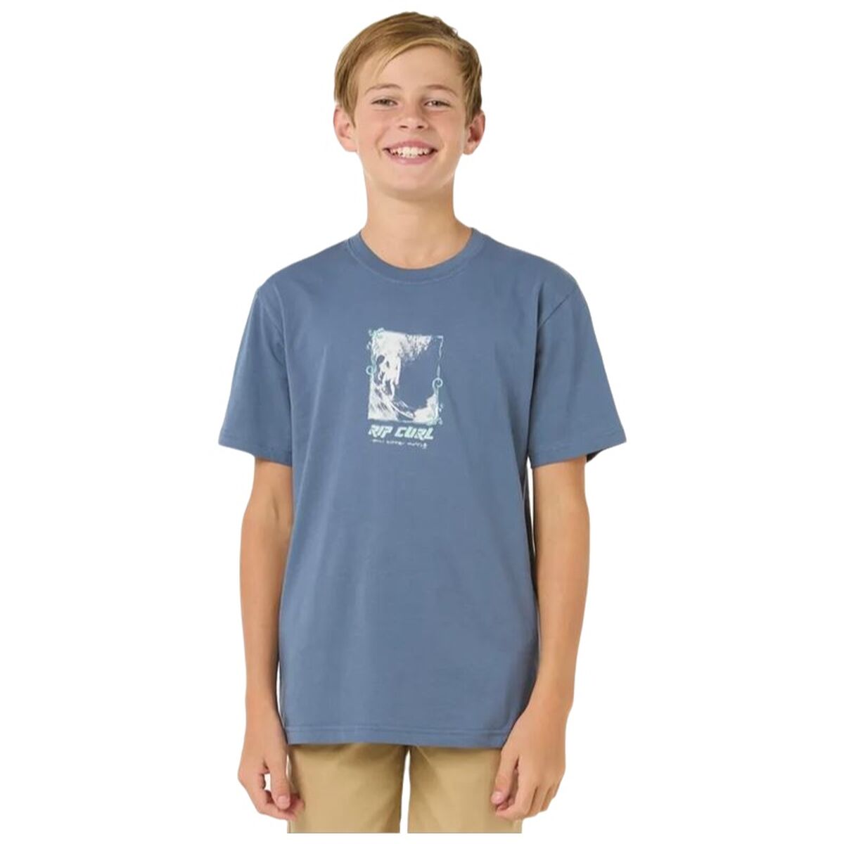 Child’s Short Sleeve T-Shirt Rip Curl Raw Energy Frame Tee