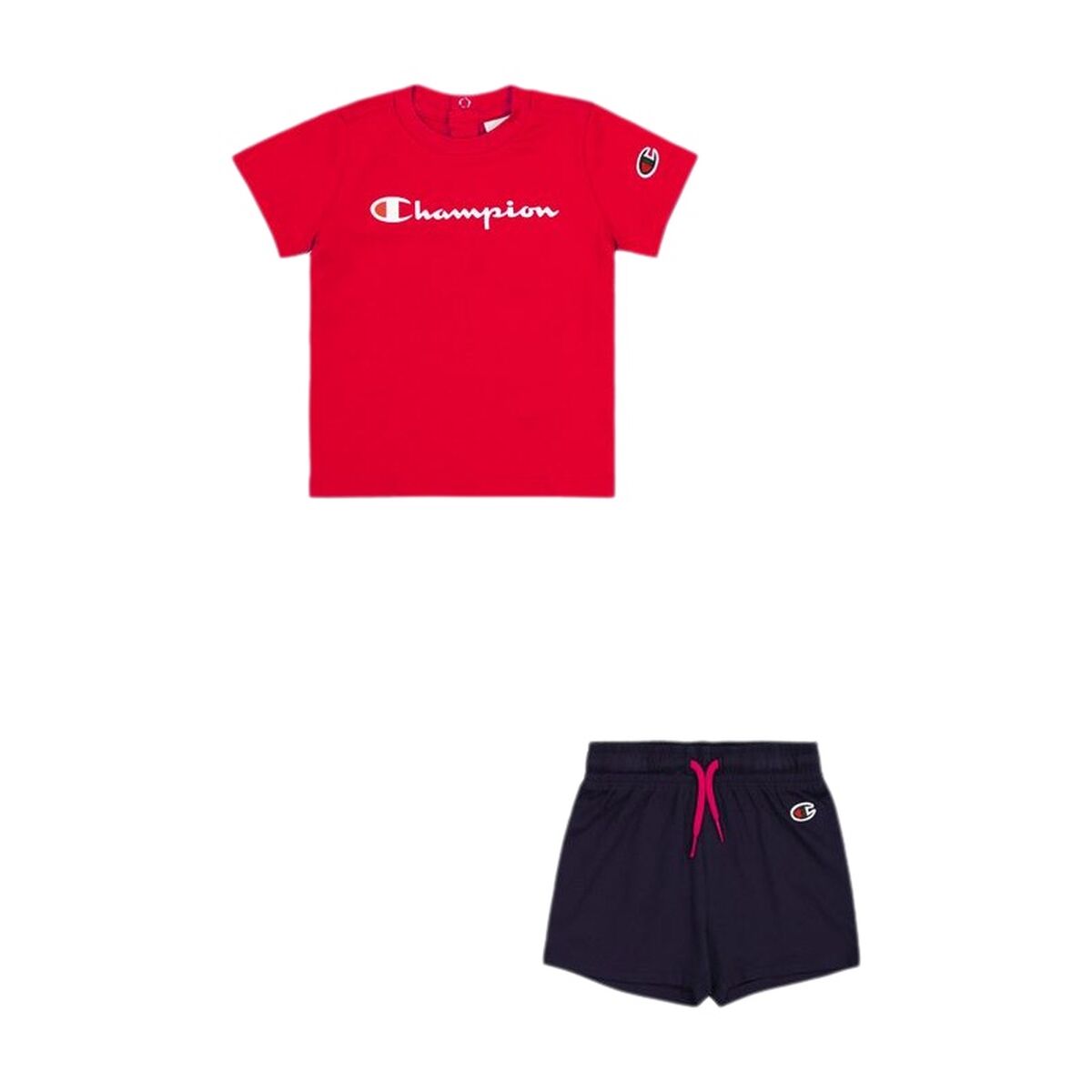 Sports Outfit for Baby Champion Red Navy Blue Sports Outfit for Baby Champion Red Navy Blue