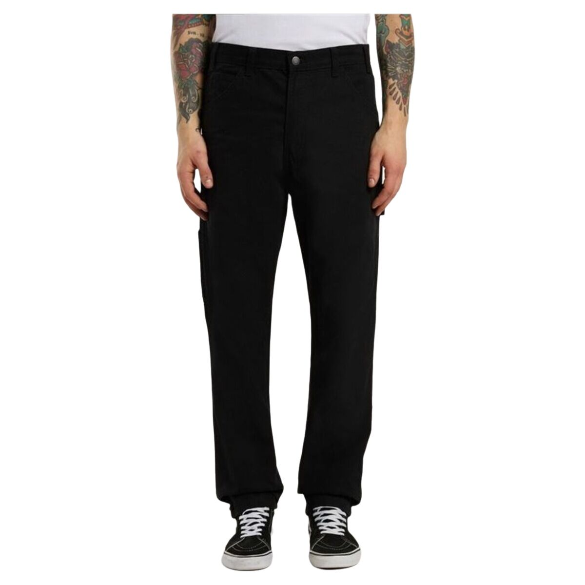 Trousers Dickies Canvas Carpenter Lighweight Black Trousers Dickies Canvas Carpenter Lighweight Black