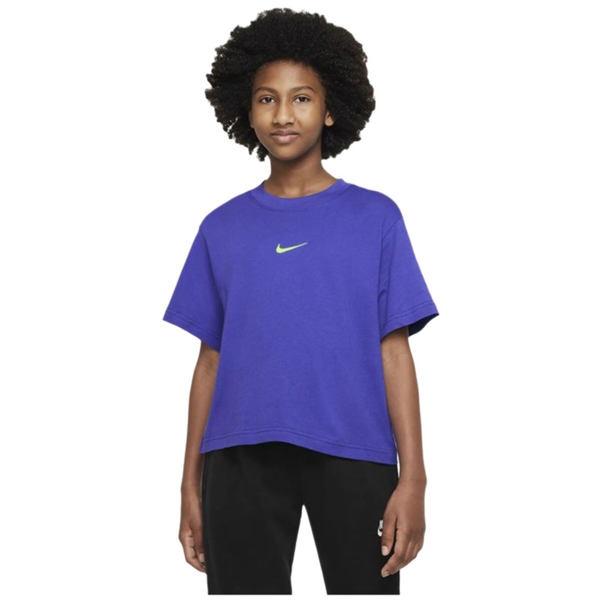 Child’s Short Sleeve T-Shirt Nike Sportswear Blue