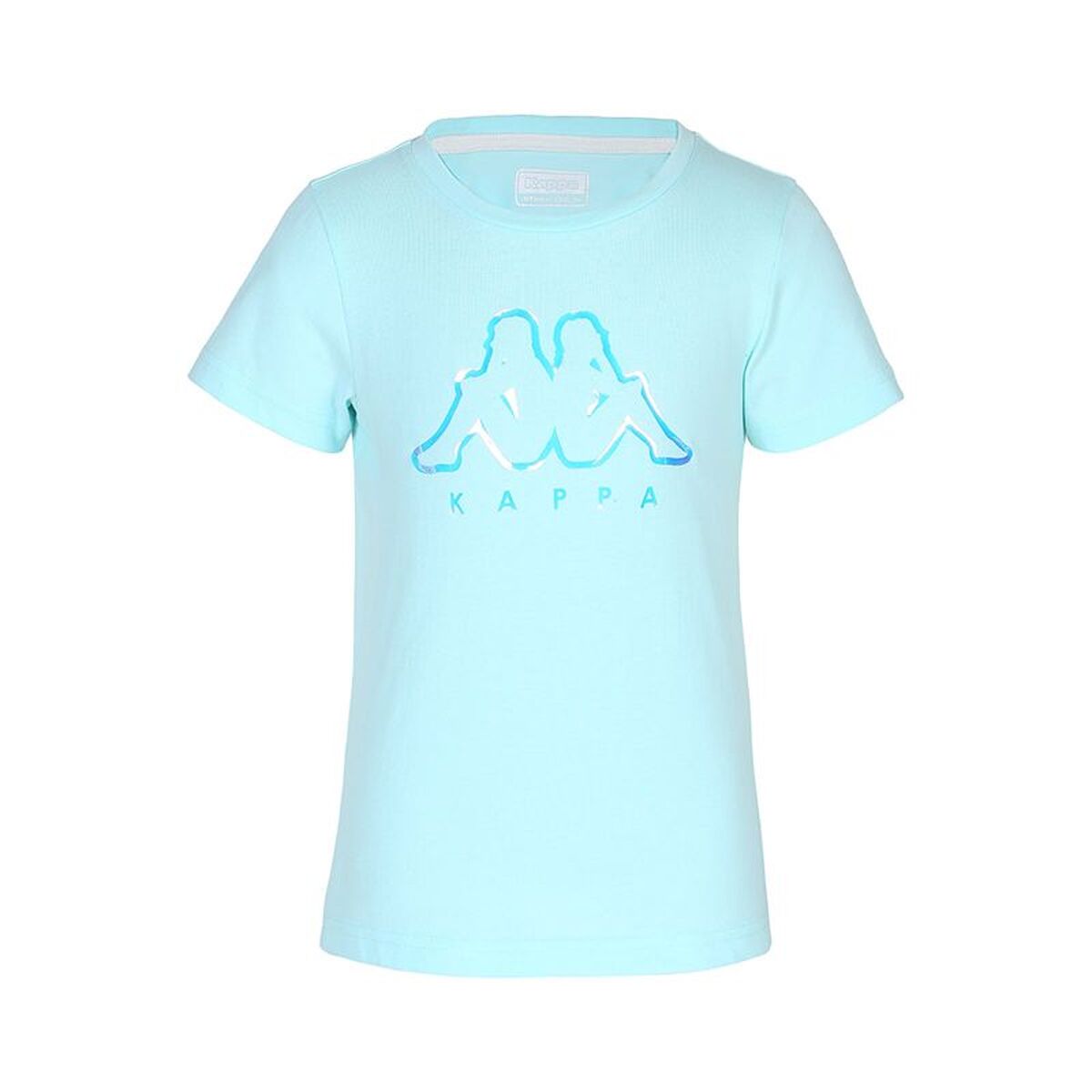 Child’s Short Sleeve T-Shirt Kappa 36174CW-871 Sky blue Child’s Short Sleeve T-Shirt Kappa 36174CW-871 Sky blue