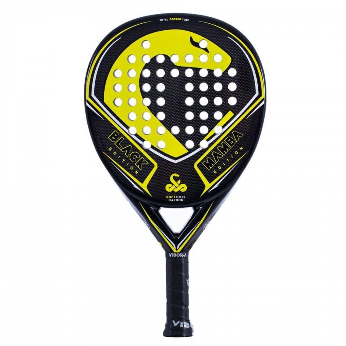 Padel Racket Vibor-a 0013839 Black Natural rubber