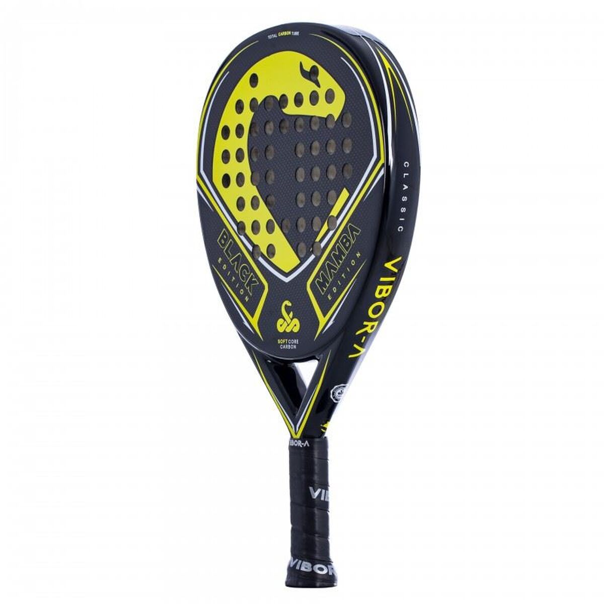 Padel Racket Vibor-a 0013839 Black Natural rubber