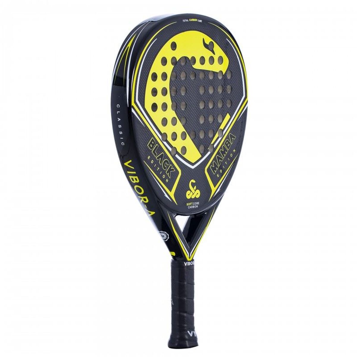 Padel Racket Vibor-a 0013839 Black Natural rubber