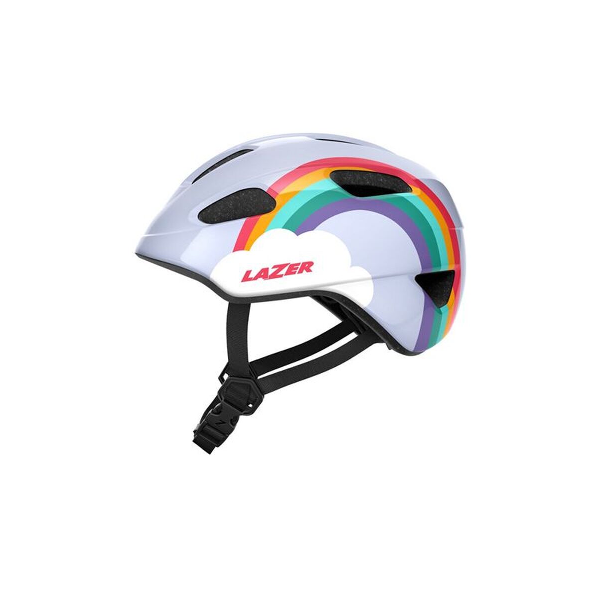 Children’s Cycling Helmet Lazer Pnut KinetiCore Rainbow 46-52 cm