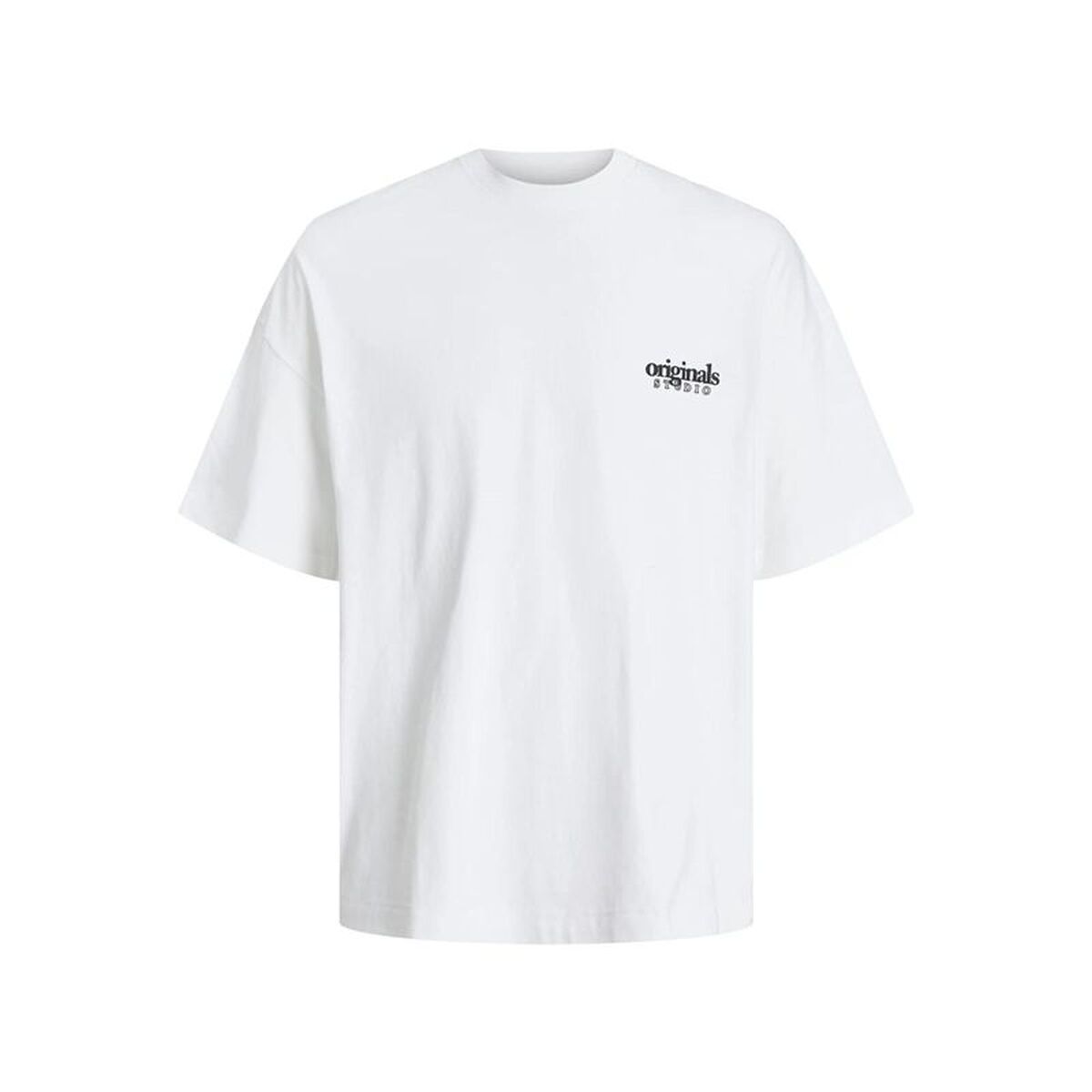 Mens Short Sleeve T-Shirt Jack & Jones 12252953-177627 White (XL) Mens Short Sleeve T-Shirt Jack & Jones 12252953-177627 White (XL)